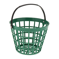 L'organisateur De Stockage De Seau De Gamme De Golf De Panier De Balles De Golf Solide Peut Contenir 100 Balles Conteneur de balles de golf Driving Range avec poignée