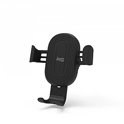 Jaym Support Voiture pour Smartphone avec Charge à Induction 15W et 2 Fixations Noir 