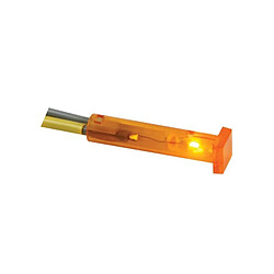 Perel Voyant carre 7 x 7mm 12v orange 