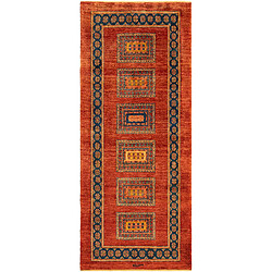 Vidal Tapis de couloir en laine 197x84 rouge Kashkuli