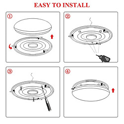 Acheter Universal Plafond circulaire, équivalent 100 W, 12 W 1000-2200 lm, blanc naturel