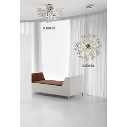 Avis Luminaire Center Applique murale Love 3 Ampoules chrome poli/blanc dépoli