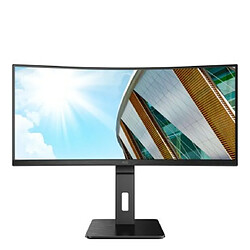 AOC CU34P2C écran plat de PC 86,4 cm (34") 3440 x 1440 pixels UltraWide Quad HD LED Noir