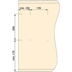 Acheter Emuca Miroir extractible pour l'intérieur de l'armoire moka.