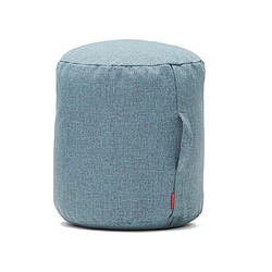 Inside 75 Pouf design BUTT FAUTEUIL SAC Ø45-50 tissu Mixed Dance Bleu Clair