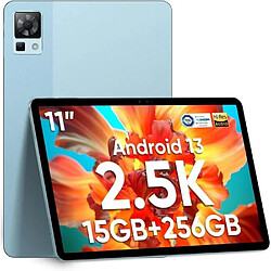 NC Tablette Tactile - DOOGEE T30 Pro - 11 pouces Écran - 2,5K - 4G WIFI - 15 Go RAM 256 Go ROM - Android - 8 Core - Ordinateur - Bleu