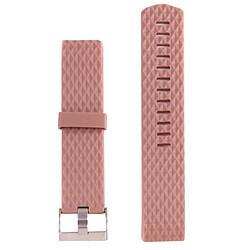 Avis Wewoo Bracelet café pour Fitbit Charger 2 montre Diamond Texture TPU Bracelet, longueur totale: 23cm