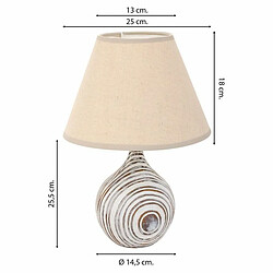 Avis Lampe de bureau Alexandra House Living Blanc Polyrésine 220-240 V 14 x 25 x 14 cm