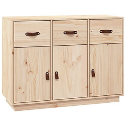 Maison Chic Buffet,Meuble de Rangement,commode pour salon,Cuisine 100x40x75 cm Bois massif de pin -MN15256