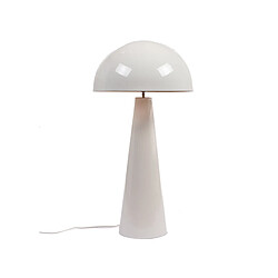 Lampe en métal Champignon Blanc- Amadeus