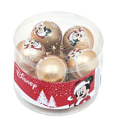 Pack de 10 boules de Noël Mickey Mouse Disney diamètre 6cm ARDITEX WD13424