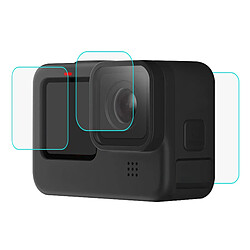 Avis Écran Protecteur pour GoPro 9 Noir, Ultra Clair Trempé Verre LCD Affichage Écran Protecteur Camera Lens Protecteur Ensemble