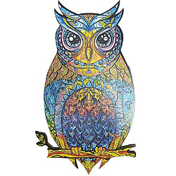 Universal Puzzle en bois en forme de hibou Puzzle adulte enfant Famille Jouets Cadeaux Jeux 