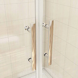 Avis Aica Sanitaire Porte de douche 155x187cm en verre securit anticalcaire 6mm