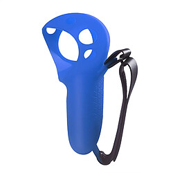 Housse de protection en silicone Grip Protective Cover pour poignée de jeu VR Accessoires pour Meta Quest Pro (Bleu)