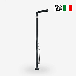 Douche extérieure de jardin au design moderne avec mitigeur Arkema Design Funny Yang T245, Couleur: Anthracite