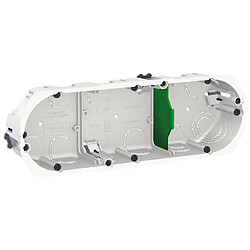 DRAYTON BY SCHNEIDER ELECTRIC Boîte d’encastrement MULTIFIX D 67mm 3 postes P 40mm - SCHNEIDER ELECTRIC - IMT35934R 