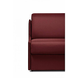 Acheter Inside 75 Canapé convertible MONACO matelas mémory 20cm express lattes 120cm microfibre bordeaux