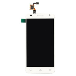 Wewoo Pour Alcatel One Touch Idol blanc 2 Mini S / 6036 / 6036Y pièce détachée LCD Écran + Tactile Digitizer Assemblée