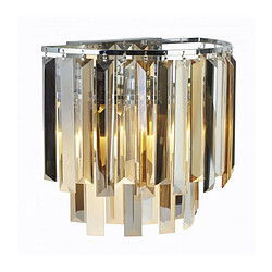 Searchlight Applique design Clarissa Chrome 2 ampoules 28cm Coloris : ChromeNombre d'ampoules : 2Type d'ampoule : E14Puissance Max en Watts (W) : 40Ampoules incluses : NonIP20Classe de protection : 1Hauteur en Cm : 28Largeur