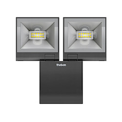 projecteur à led - theleda s - 20w - noir - theben 1020724