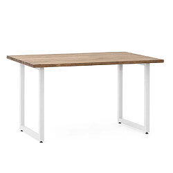 Ds Meubles Table Salle Manger - Strong 80x120 Blanc