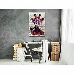 Paris Prix Tableau Imprimé Hipster Giraffe 60 x 90 cm