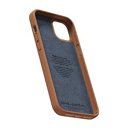 NJORD Coque pour iPhone 14 Plus en Cuir Marron clair pas cher