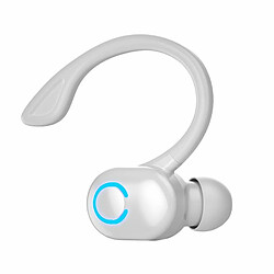 W6 Casque Sans Fil Bluetooth 5.2 Casque Antibruit Professionnel Écouteurs De Sport Intra-Auriculaires Blanc 