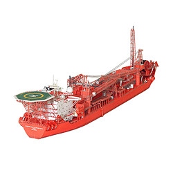 Navire norvégien FPSO Offshore 3D Paper Model Kits