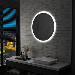 vidaXL Miroir à LED pour salle de bain 80 cm 