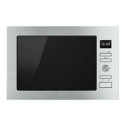 Smeg Micro ondes Grill Encastrable FMI425X, 25 litres , gril, Electromécanique