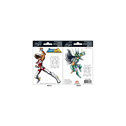 Abystyle SAINT SEIYA - Stickers - 16x11cm/ 2 planches - Pégase/Shiryu