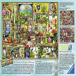 Avis Widmann Ravensburger Colin Thompson The Gardener's Cupboard Puzzle (1000-piece)