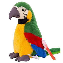 Universal Macaw Parrot Plush, Red Bird Stuffed Animal Plush Toy Doll Gifts For Kids(Green) 