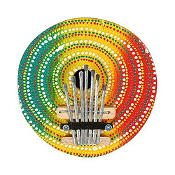 Justgreenbox Piano à pouce coloré à 7 touches Kalimba Mbira Finger - 1005001495995117 