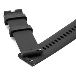 vhbw bracelet silicone noir S compatible avec Samsung Galaxy Watch 46mm (SM-R805)