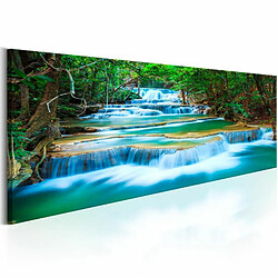 Paris Prix Tableau Imprimé Sapphire Waterfalls 40 x 120 cm 