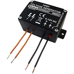 Mini générateur haute tension alimentation 9 - 12 V/DC kit monté Kemo M062