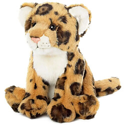 WWF peluche Jaguar de 15 cm jaune noir