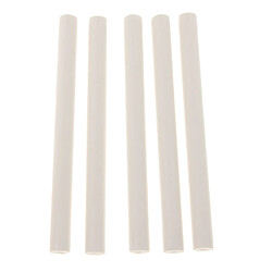 5pcs rondes de cire à cacheter bâton de cachet colle pour outils de fête de mariage blanc