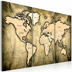 Paris Prix Tableau Imprimé World Map : the Sands of Time 60 x 90 cm