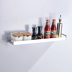 Wewoo Support de rangement mural multi-fonction pour cuisine 50cm Assaisonnement Argent