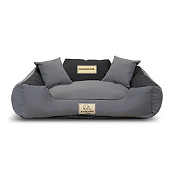 Avis Niche panier lit pour chien confortable taille M gris