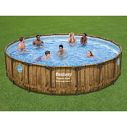 Bestway Ensemble de piscine Power Steel 549x122 cm 