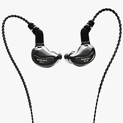 GUPBOO BLON BL-01, écouteurs intra-auriculaires BL01, filaires, 10 mm, avec membrane en fibre biologique