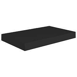 Acheter Maison Chic Lot de 2 Étagères murales,Étagère Rangement flottate noir 40x23x3,8 cm MDF -MN90330