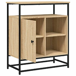 Maison Chic Buffet,Meuble de Rangement,commode pour salon,Cuisine chêne sonoma 69x35x80 cm bois d'ingénierie -MN53523 pas cher