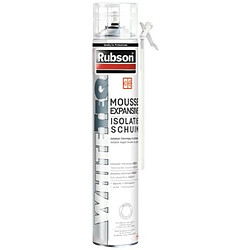 Rubson Mousse polyuréthane autoexpansive cartouche manuelle White Teq coloris blanc acier carton de 12 cartouches de 750 ml