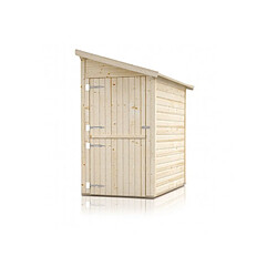 Maison De La Tendance Abri de jardin CLONER en bois épicéa 200x120 cm H. 224 cm 